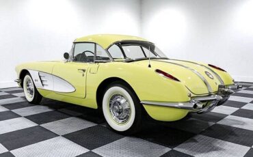 Chevrolet-Corvette-1958-yellow-107116-2