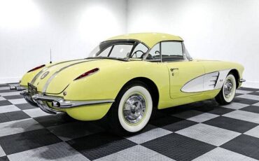 Chevrolet-Corvette-1958-yellow-107116-6