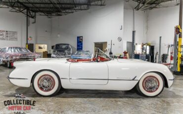 Chevrolet-Corvette-Cabriolet-1954-White-Red-133683-14