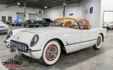 Chevrolet-Corvette-Cabriolet-1954-White-Red-133683-21