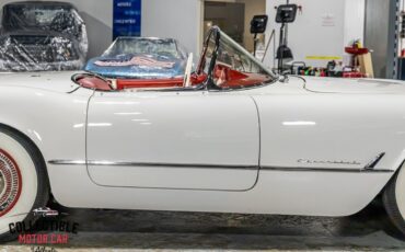 Chevrolet-Corvette-Cabriolet-1954-White-Red-133683-31