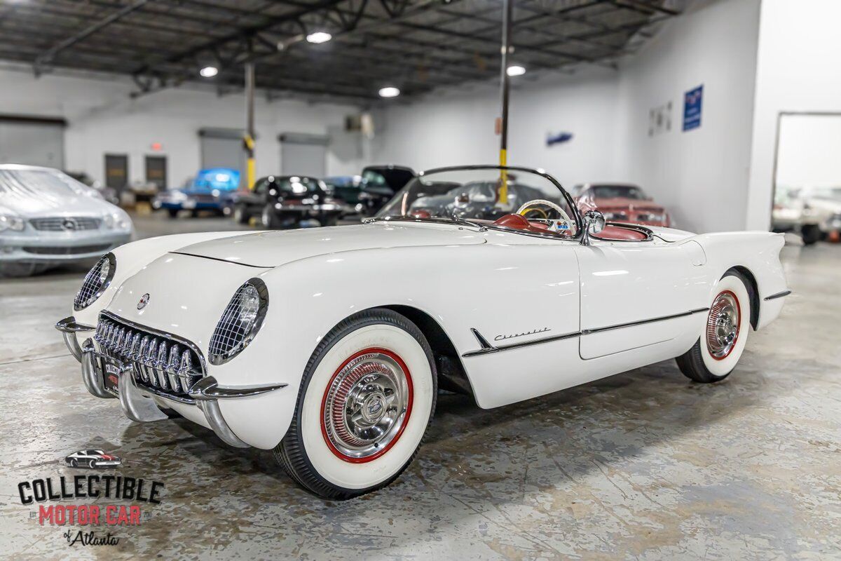 Chevrolet-Corvette-Cabriolet-1954-White-Red-133683-8