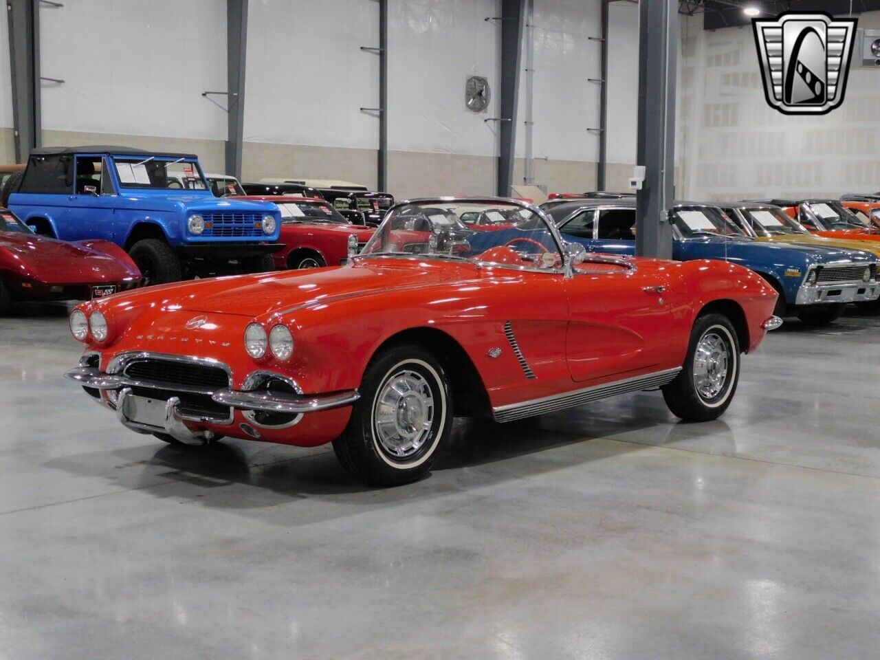 Chevrolet-Corvette-Cabriolet-1962-Red-Red-130696-2