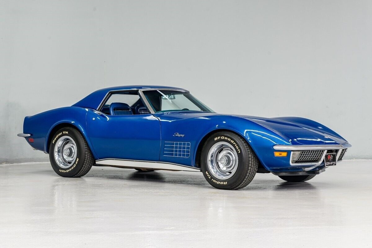 Chevrolet-Corvette-Cabriolet-1971-Blue-Blue-41840-8