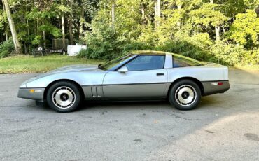 Chevrolet-Corvette-Coupe-1985-Silver-Gray-32142-9