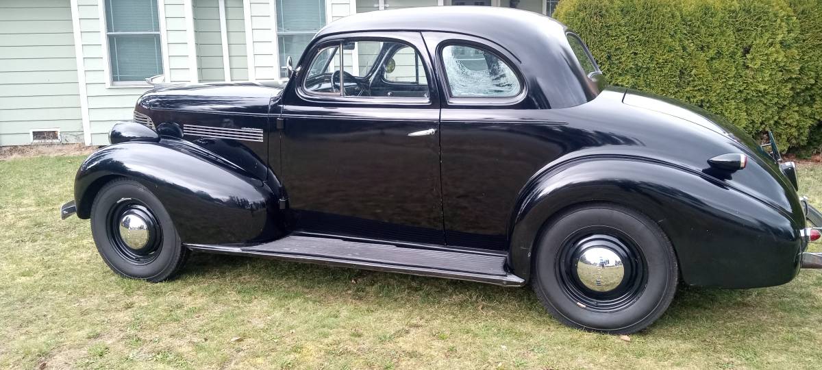 Chevrolet-Coupe-1939-black-1986-1