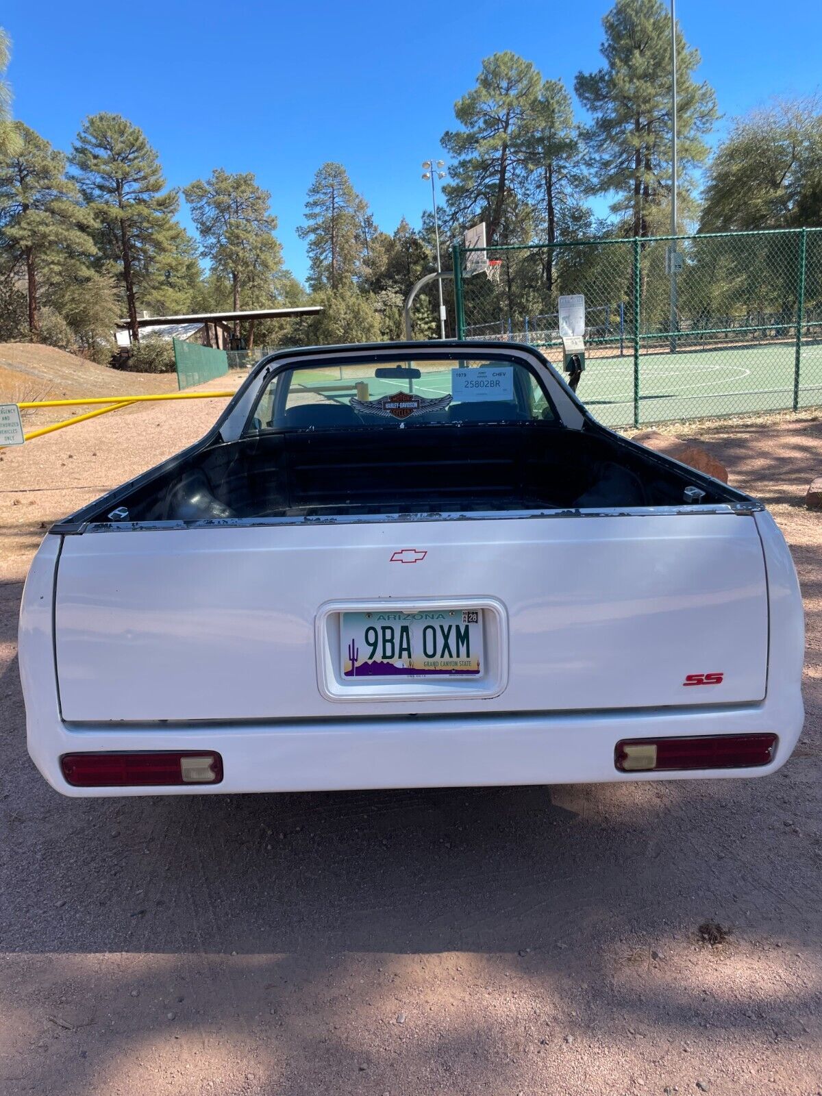 Chevrolet-El-Camino-1979-White-Black-82040-4