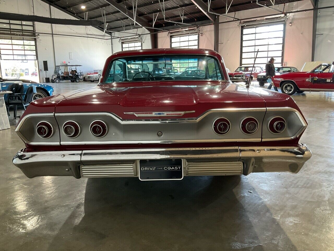 Chevrolet-Impala-1963-Red-Black-78951-14