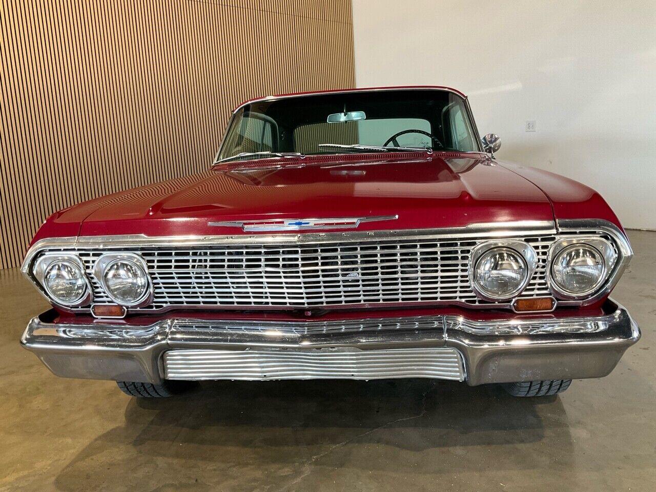 Chevrolet-Impala-1963-Red-Black-78951-3