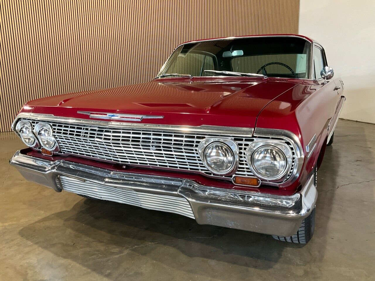 Chevrolet-Impala-1963-Red-Black-78951-4