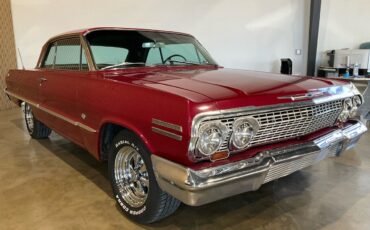 Chevrolet-Impala-1963-Red-Black-78951-8