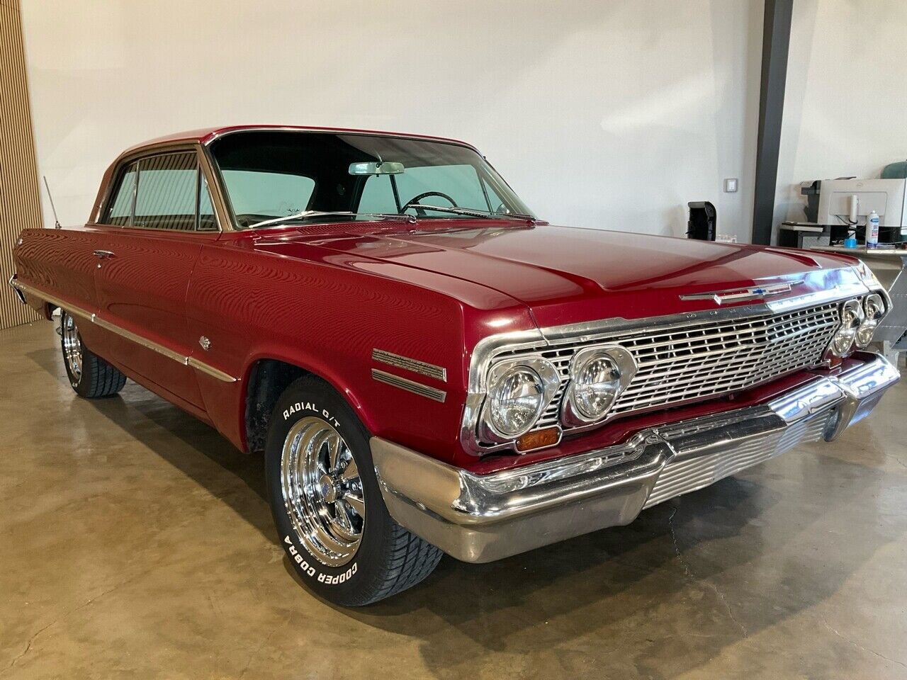 Chevrolet-Impala-1963-Red-Black-78951-8