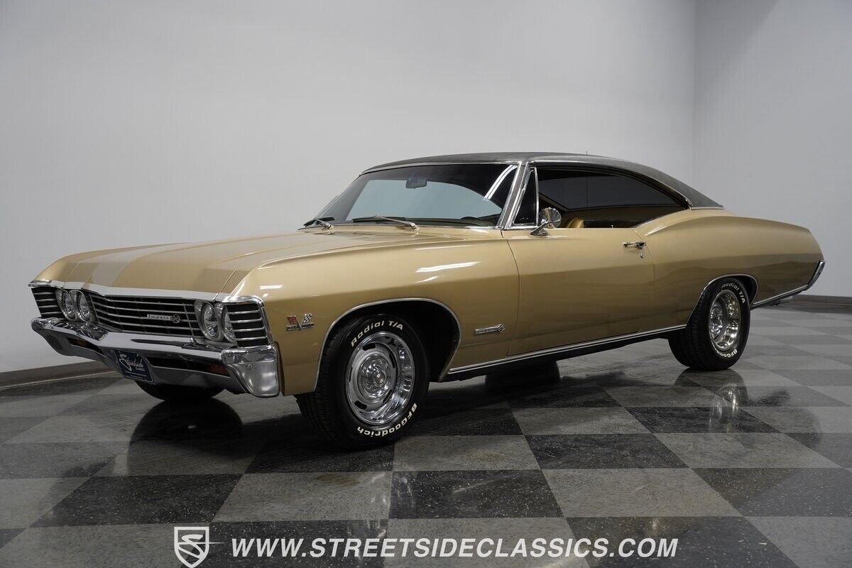 Chevrolet-Impala-1967-Gold-Black-62848-5