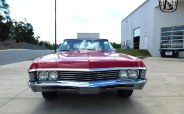 Chevrolet-Impala-Cabriolet-1967-Red-Red-98605-3