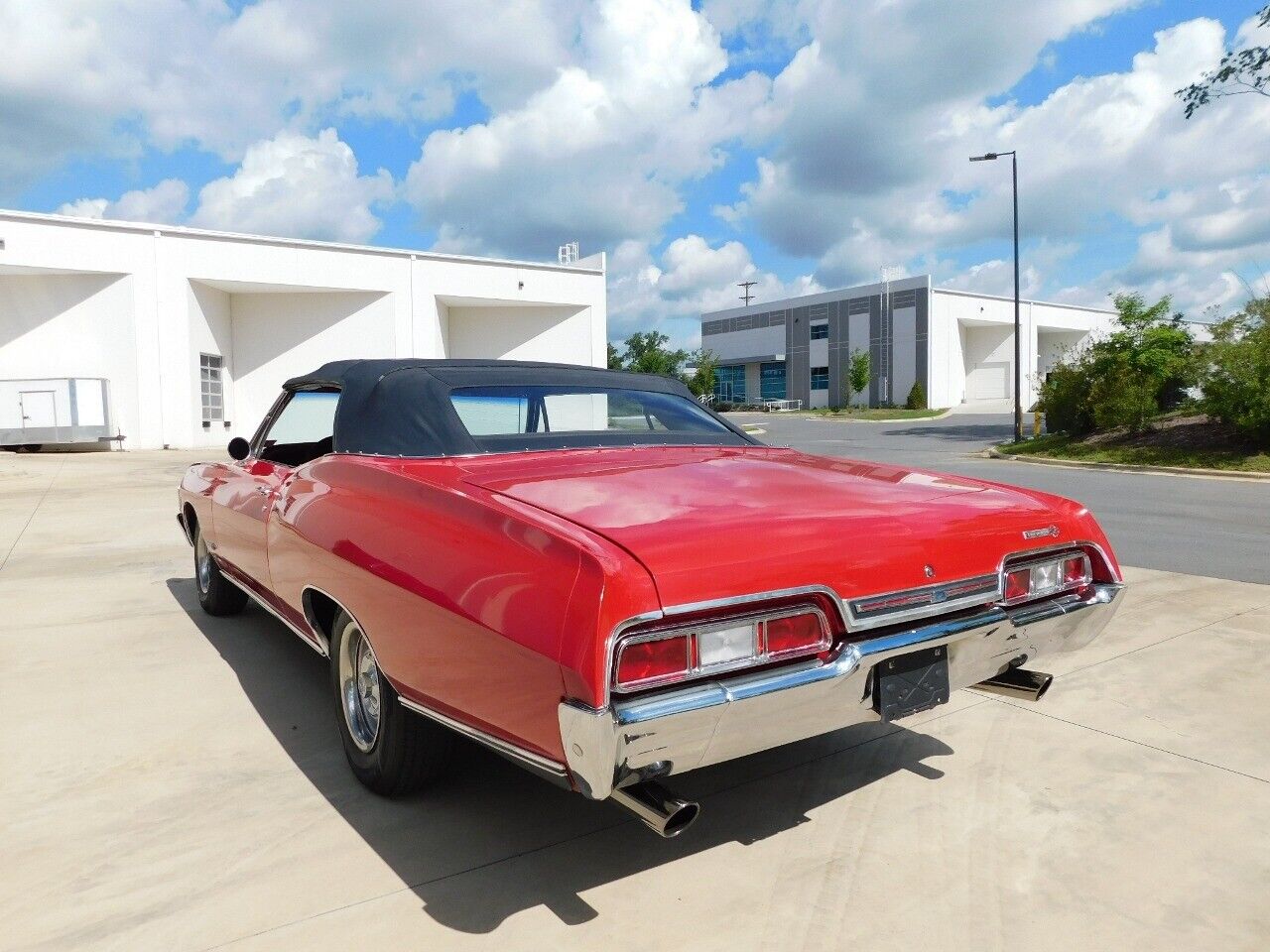 Chevrolet-Impala-Cabriolet-1967-Red-Red-98605-8