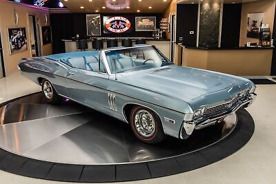 Chevrolet-Impala-Cabriolet-1968-Blue-Blue-3021-11