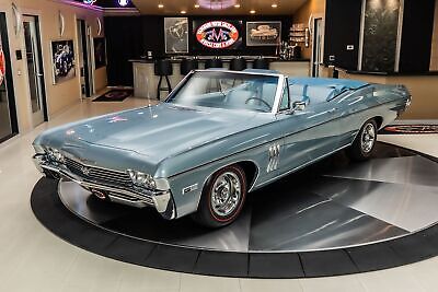 Chevrolet-Impala-Cabriolet-1968-Blue-Blue-3021-6