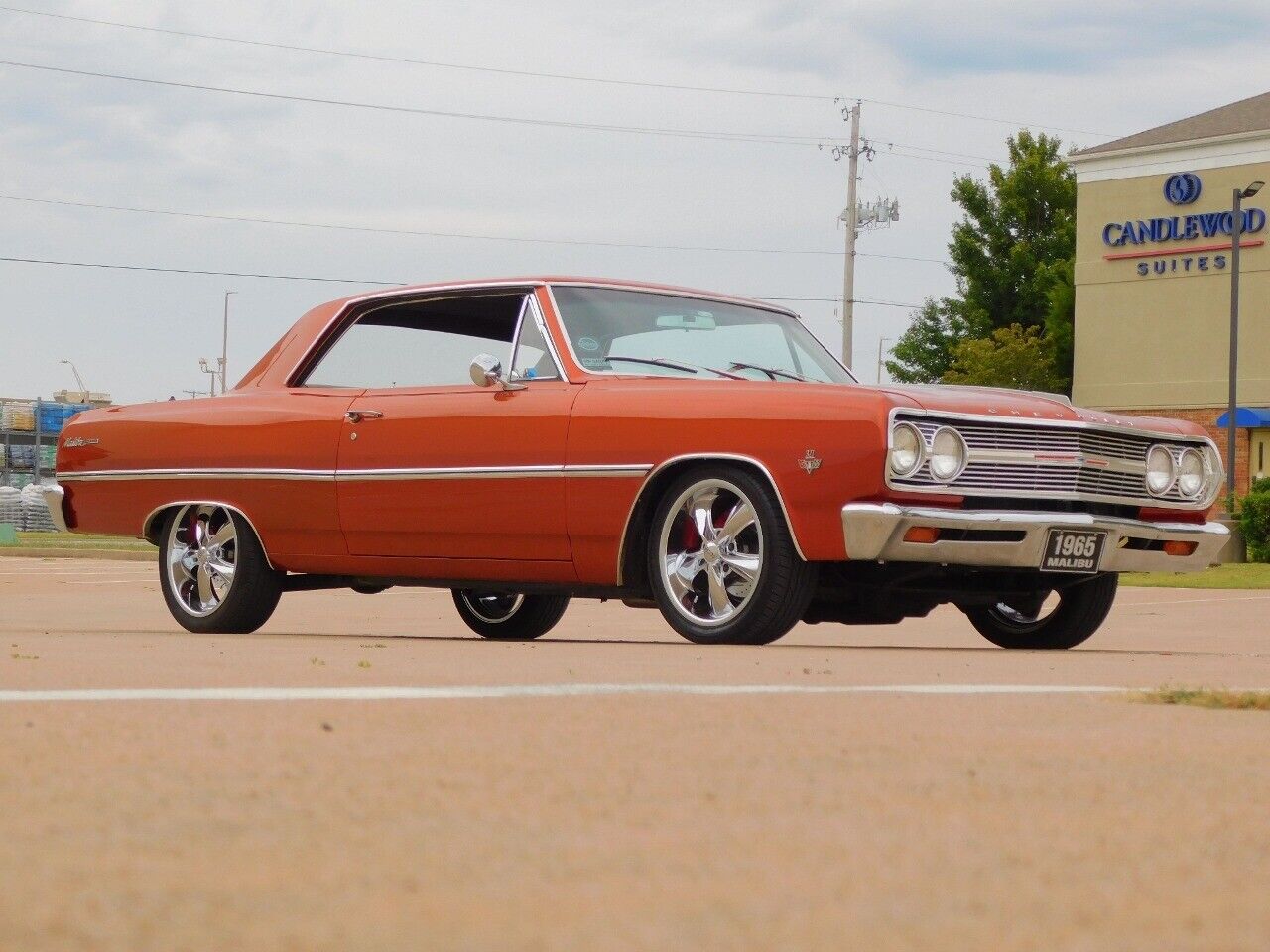 Chevrolet-Malibu-1965-Orange-Black-118015-7