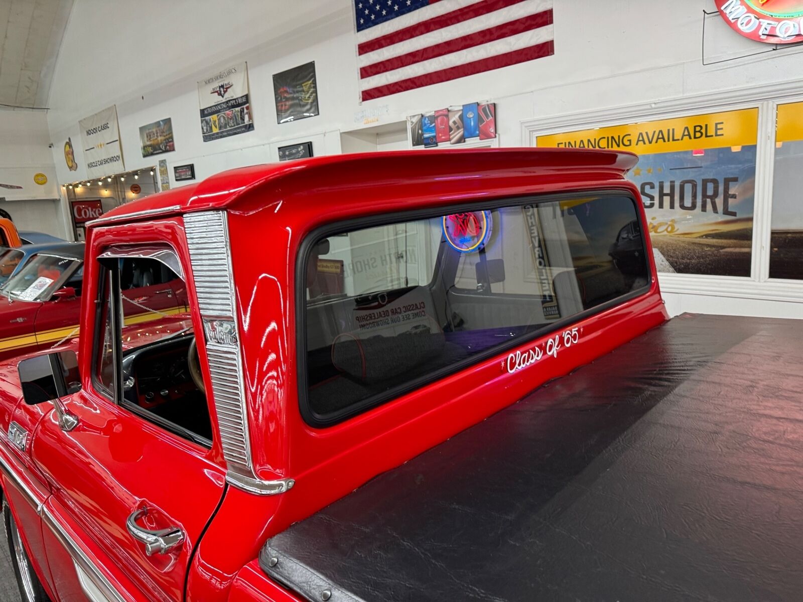 Chevrolet-Other-Pickups-1965-Red-Gray-916-13