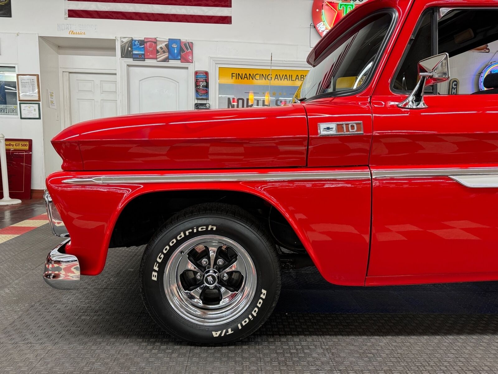 Chevrolet-Other-Pickups-1965-Red-Gray-916-16