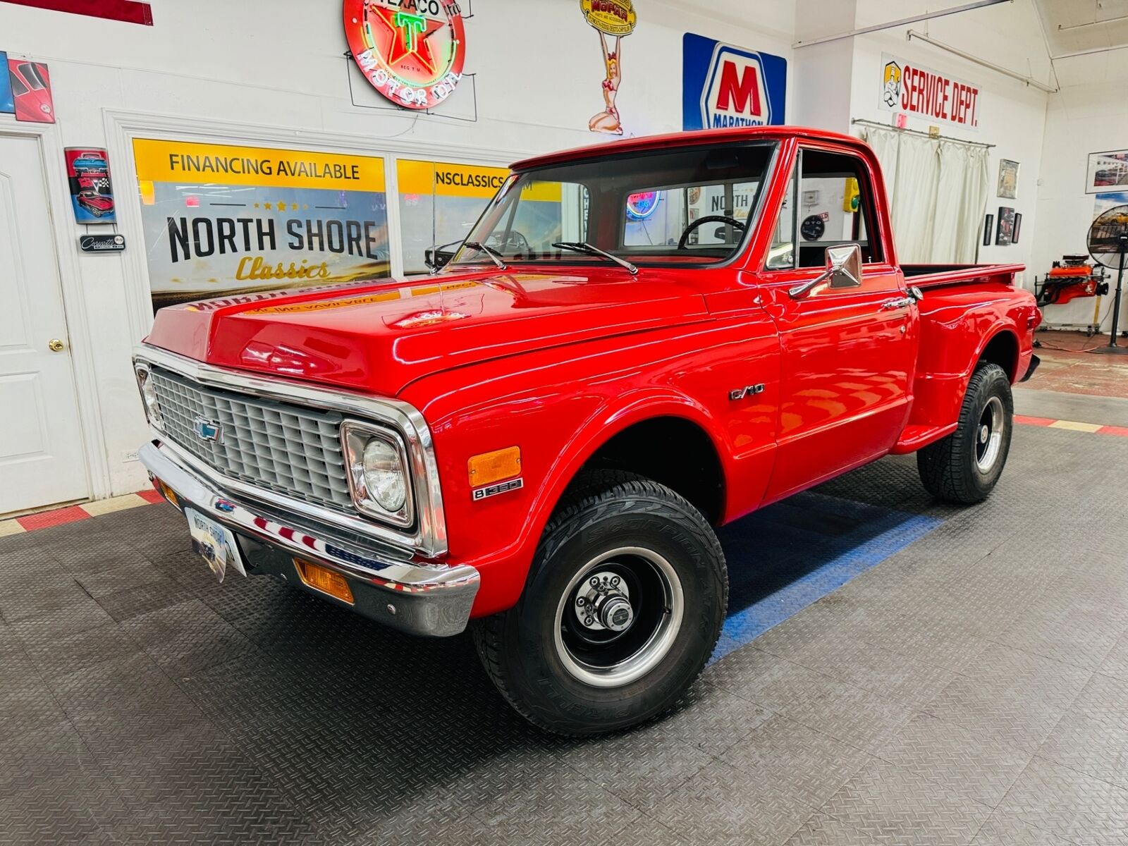 Chevrolet-Other-Pickups-1972-Red-Black-2165-1