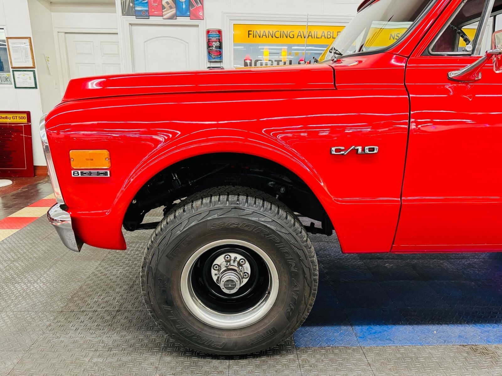 Chevrolet-Other-Pickups-1972-Red-Black-2165-35