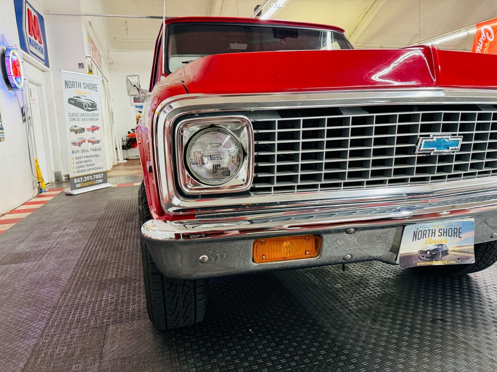 Chevrolet-Other-Pickups-1972-Red-Black-2165-7