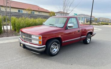 Chevrolet-Silverado-1500-1991-red-53108