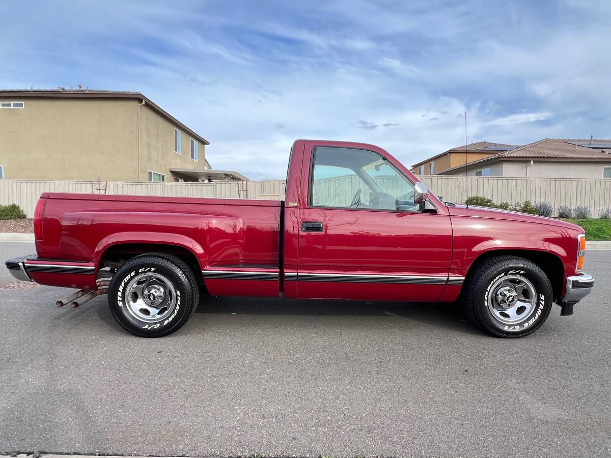 Chevrolet-Silverado-1500-1991-red-53108-8