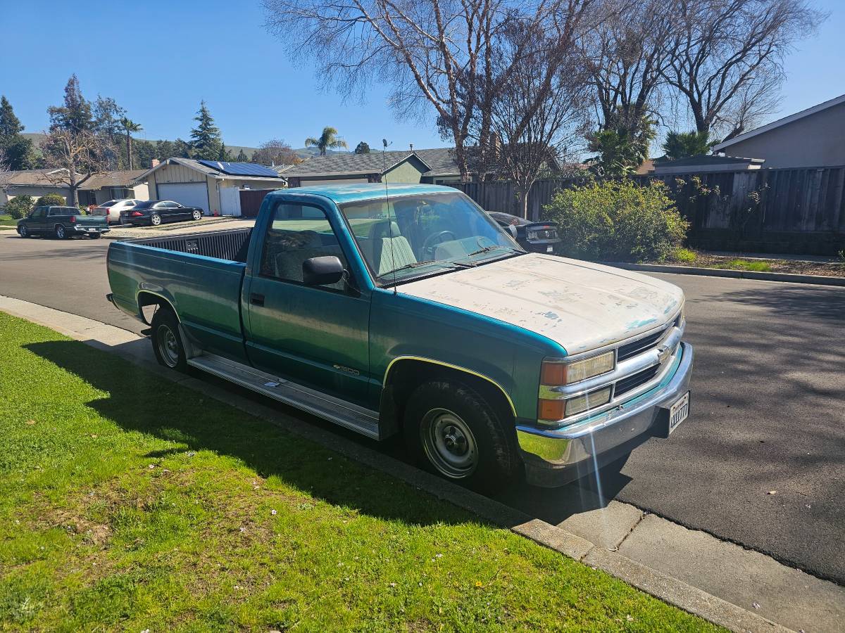 Chevrolet-Silverado-1500-truck-1994-green-120701-1