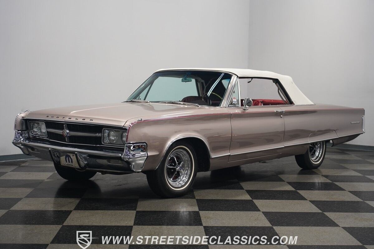 Chrysler-300L-Cabriolet-1965-Silver-Red-146872-6