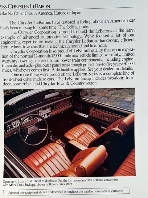 Chrysler-Lebaron-convertible-1983-brown-97853-8