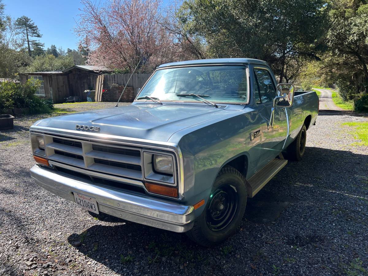 Dodge-D250-34-ton-1985-blue-74183-2