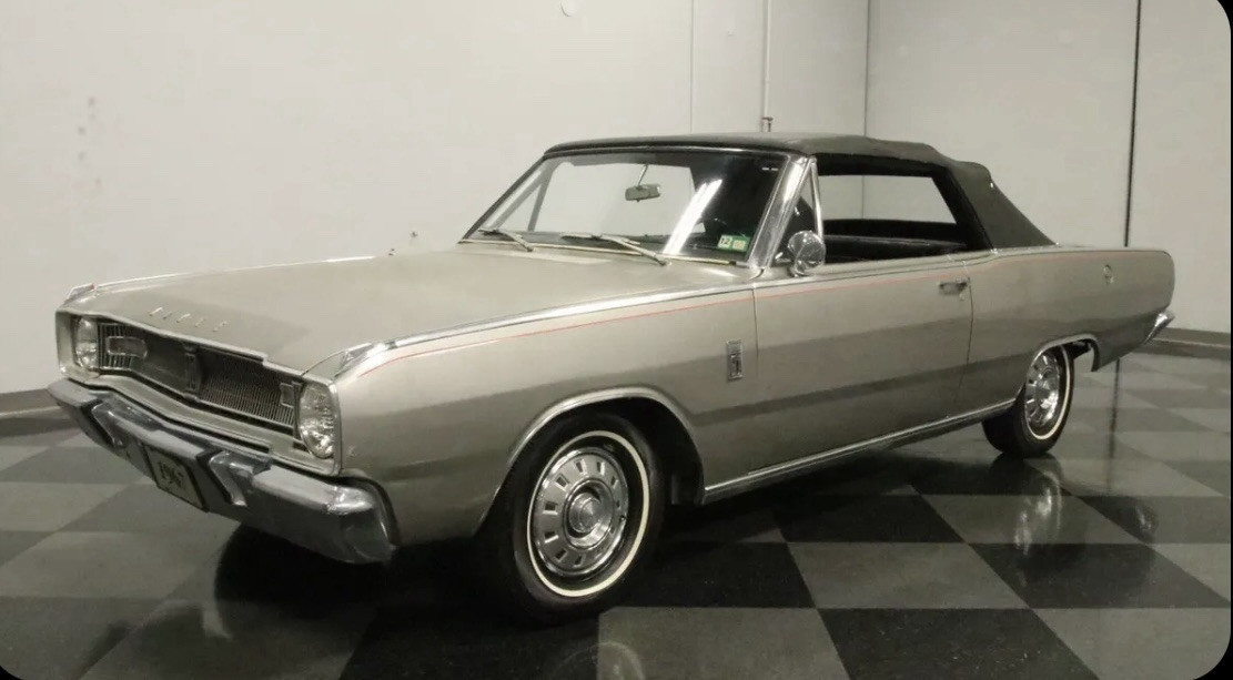 Dodge-Dart-Cabriolet-1967-Black-Gray-99779-1