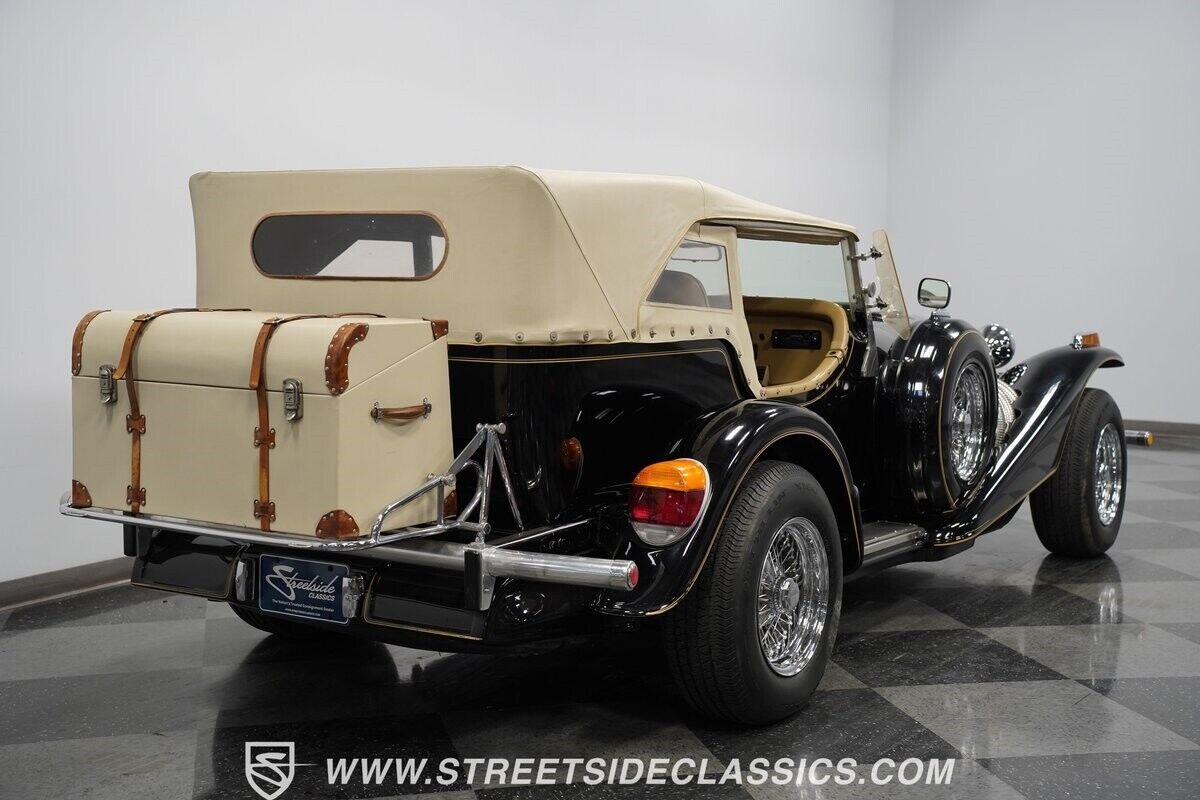 Excalibur-Series-III-Cabriolet-1976-Black-Tan-75124-11