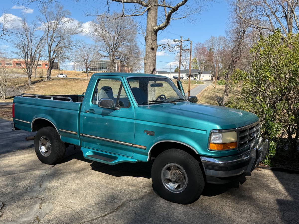 Ford-F-150-1995-green-138780