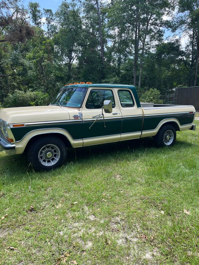 Ford-F-350-1979-yellow-147478