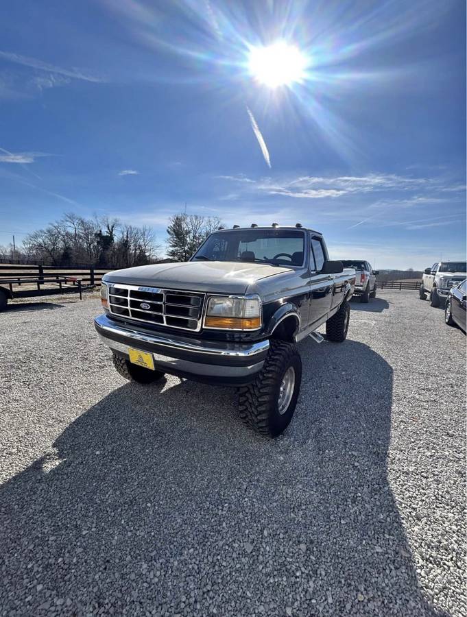 Ford-F250-xlt-4x4-1992-blue-319670