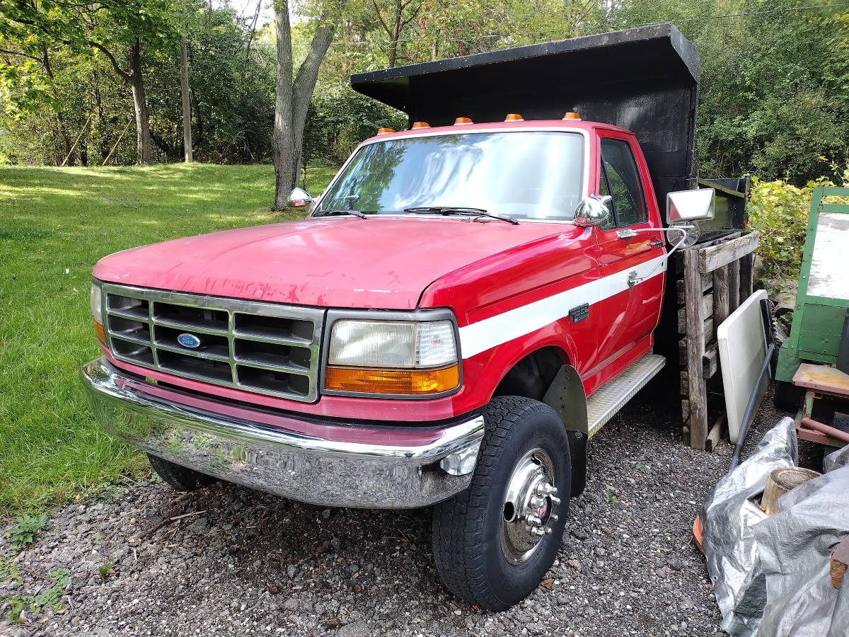 Ford-F350-1993-red-45062