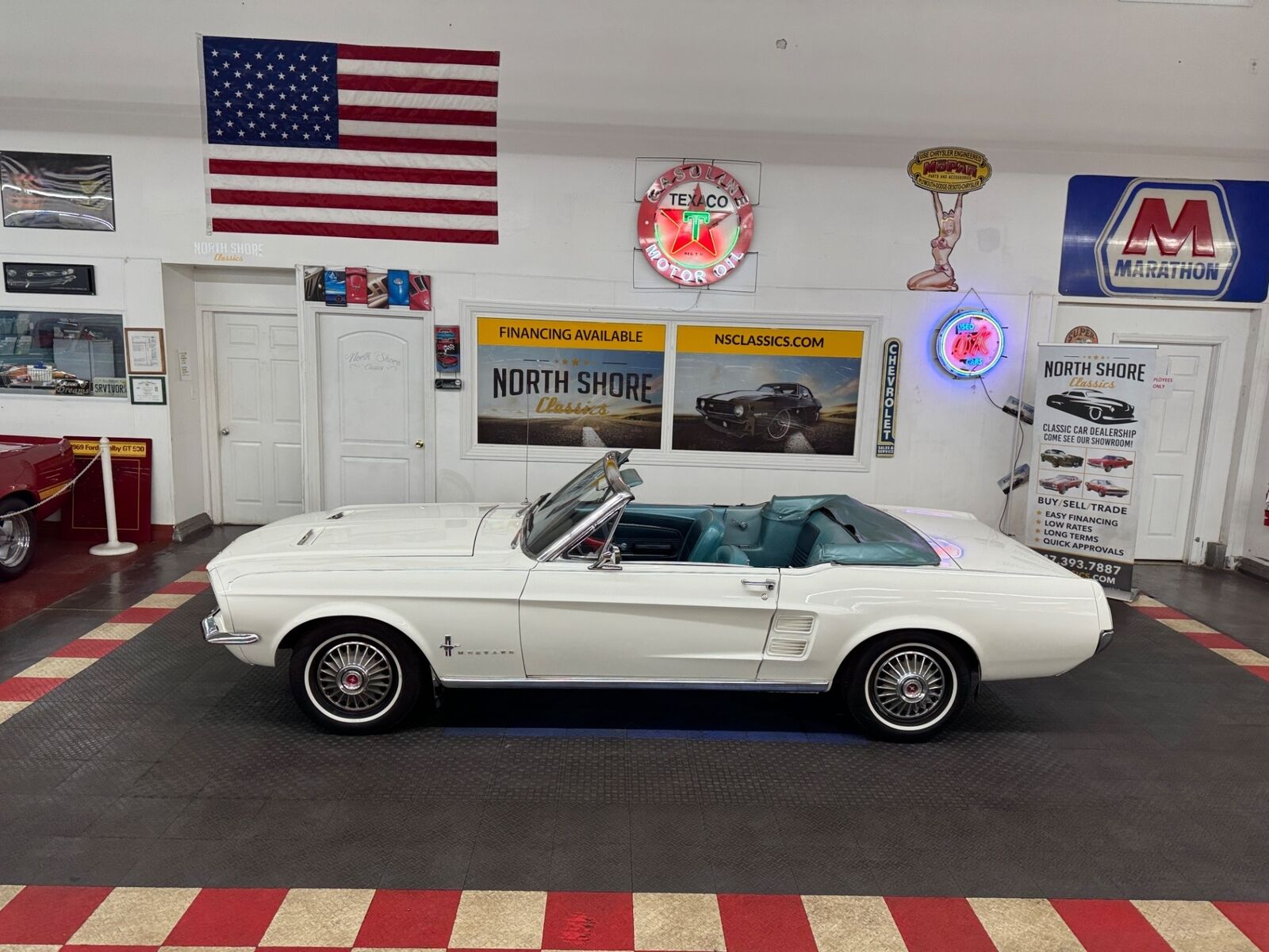 Ford-Mustang-Cabriolet-1967-White-Other-Color-0-36