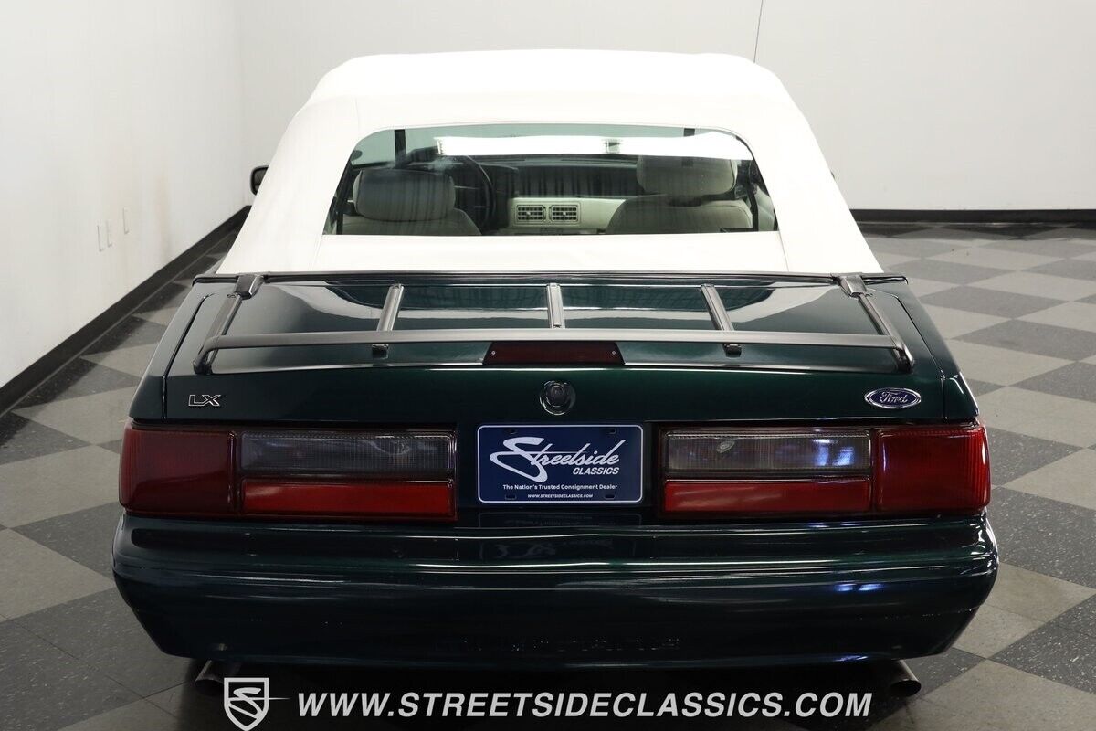 Ford-Mustang-Cabriolet-1990-Green-White-39738-8