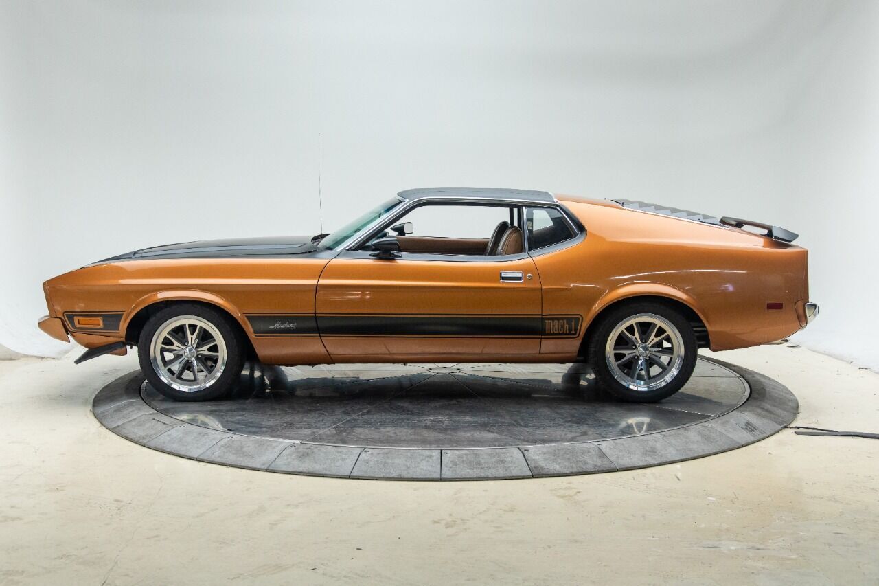 Ford-Mustang-Coupe-1973-Brown-Tan-155327-1