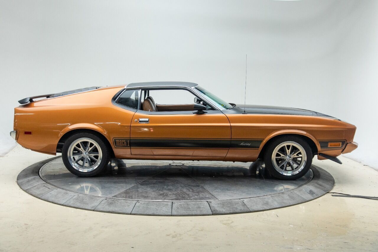 Ford-Mustang-Coupe-1973-Brown-Tan-155327-2