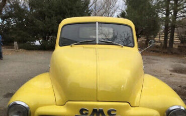 GMC-100-Pickup-1950-Yellow-Green-180247-5