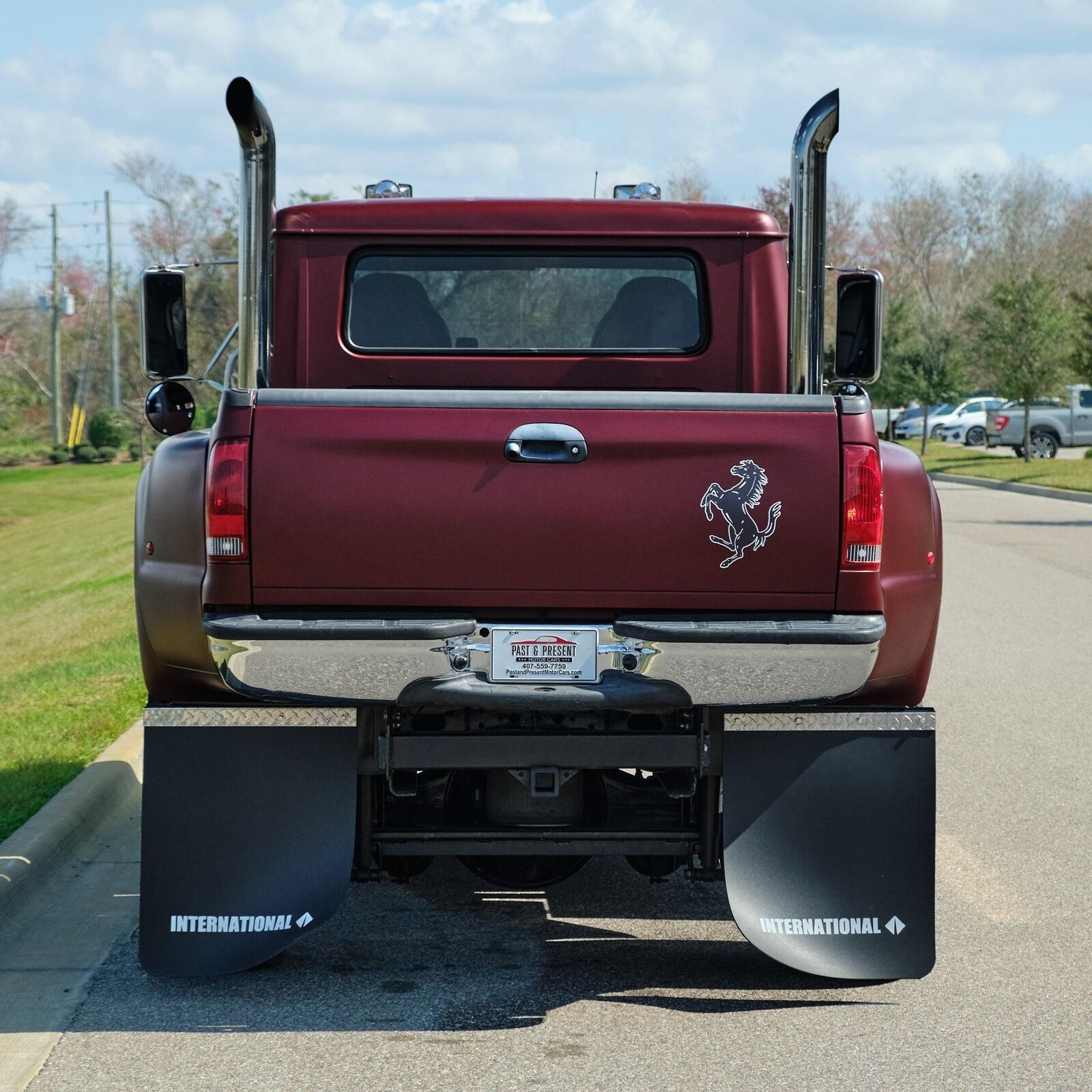 International-Harvester-4700-Pickup-1993-Burgundy-Black-204086-4