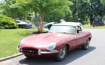 Jaguar-XK-Cabriolet-1969-Burgundy-Black-0-1