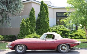 Jaguar-XK-Cabriolet-1969-Burgundy-Black-0-3