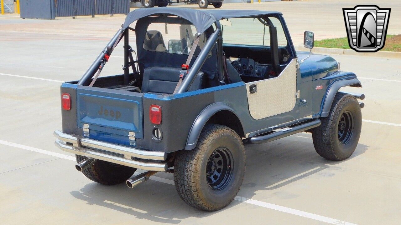 Jeep-CJ-Series-Cabriolet-1976-Blue-Black-6360-7