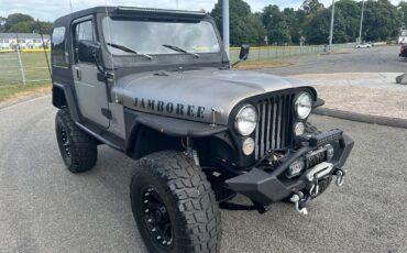 Jeep-Wrangler-Pickup-1982-Gray-Black-128748-2