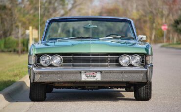 Lincoln-Continental-1965-Green-Tan-155662-13